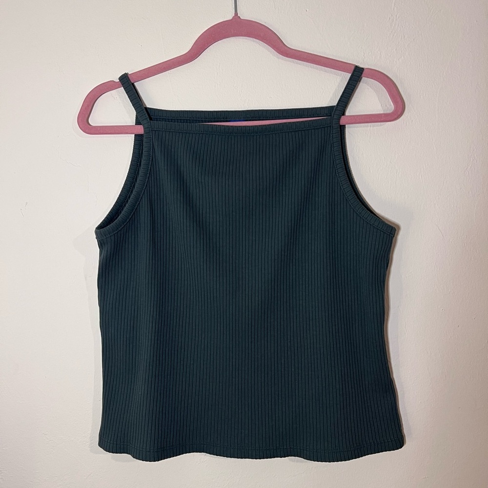 Old Navy Women's Ribbed Camisole - Deep Green